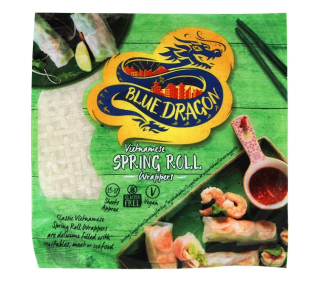BLUE DRAGON spring roll wrappers (12pcs) 134g