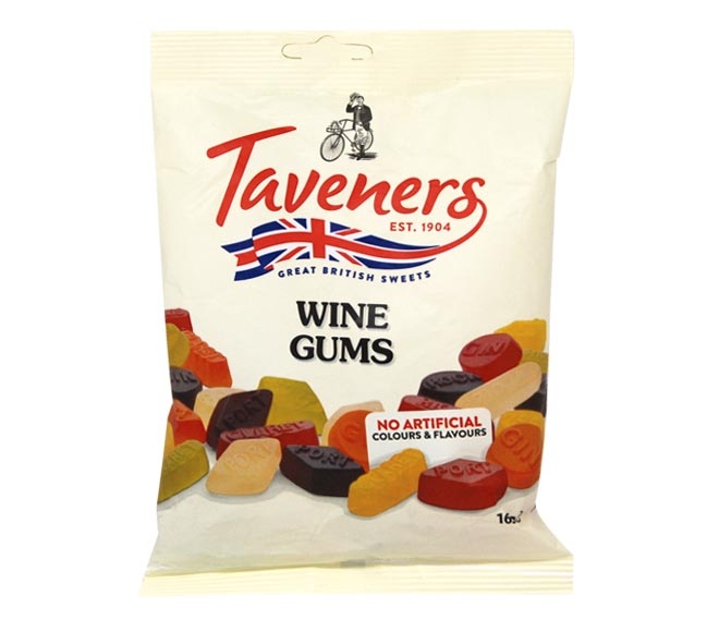 sweets TAVENERS wine gums 165g
