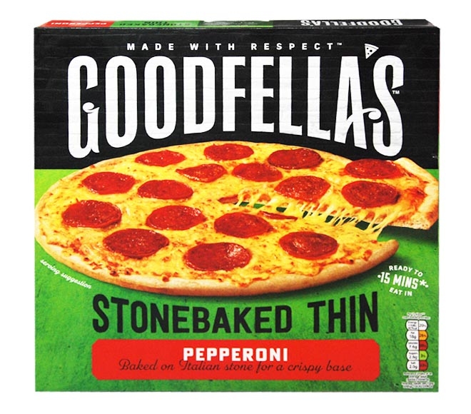 GOOD FELLAS Pizza Pepperoni 332g – stonebaked thin
