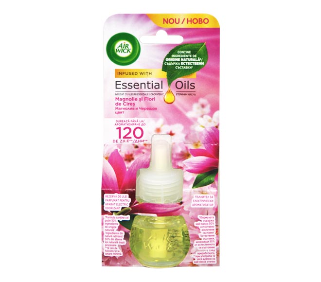 AIR WICK diffuser refill 19ml – Magnolia & Cherry Blossom