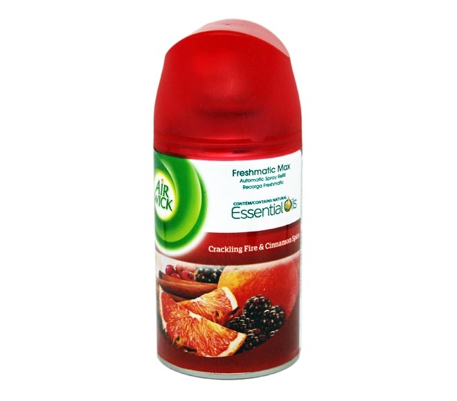 AIR WICK Freshmatic refill spray 250ml – Crackling Fire & Cinnamon Spice