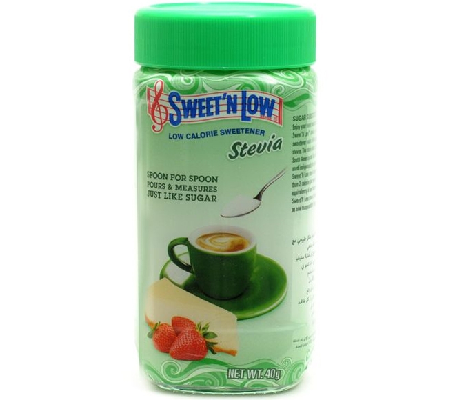 sweetener SWEETN LOW powder stevia 40g