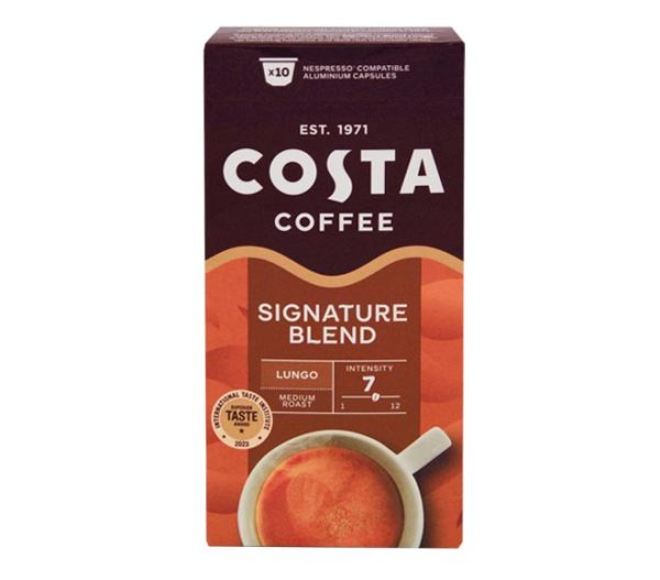 COSTA COFFEE lungo SIGNATURE BLEND 57g - (10 caps - intensity 7)