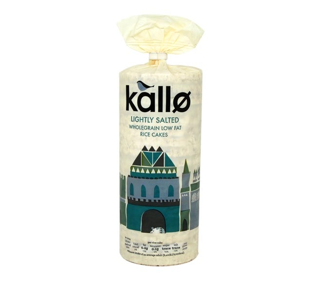 KALLO lightly salted rice cakes 130g (Expire Date: 22/04/2023)