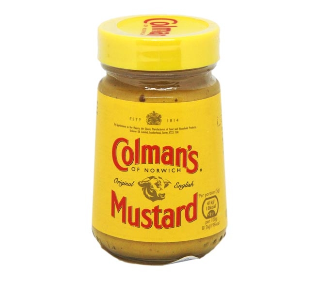 mustard COLMANS original English 100g
