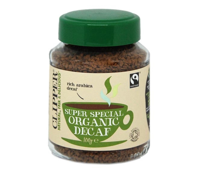 organic coffee CLIPPER Decaf 100g