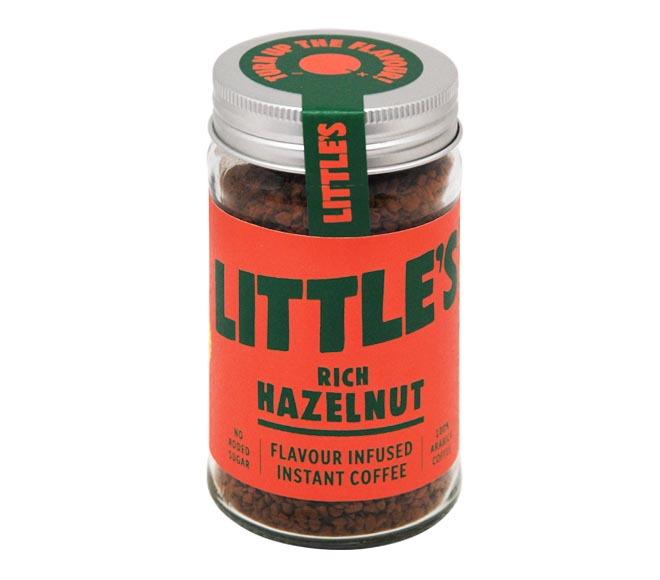 LITTLES instant coffee 50g – Rich Hazelnut