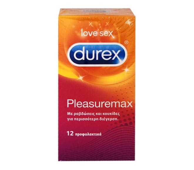 DUREX Condoms PLEASUREMAX x12pcs