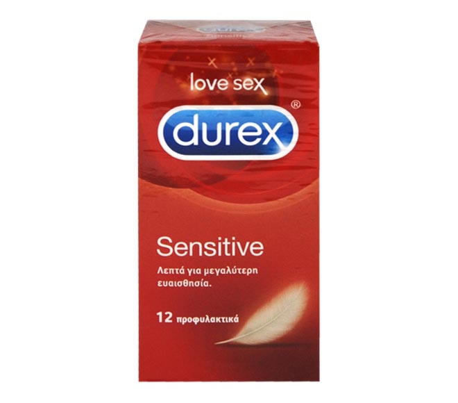 DUREX Condoms SENSITIVE x12pcs