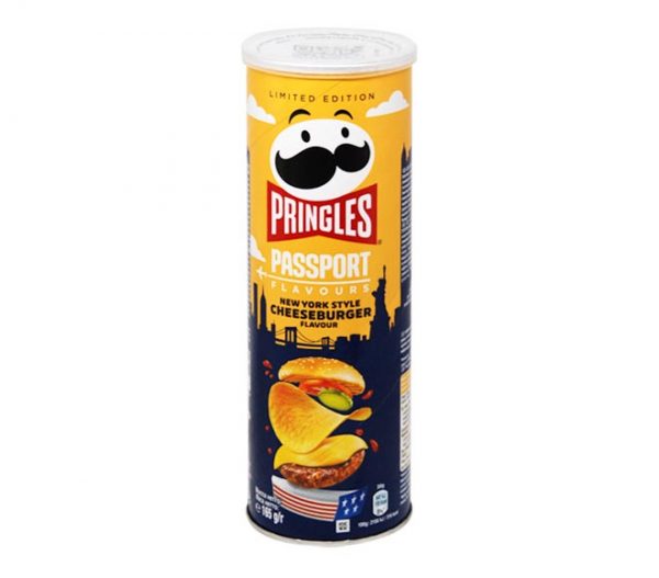 PRINGLES Passport Flavours 165g – cheeseburger flavour – Cheap Basket