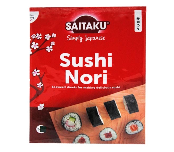 SAITAKU Sushi Nori x 5 sheets