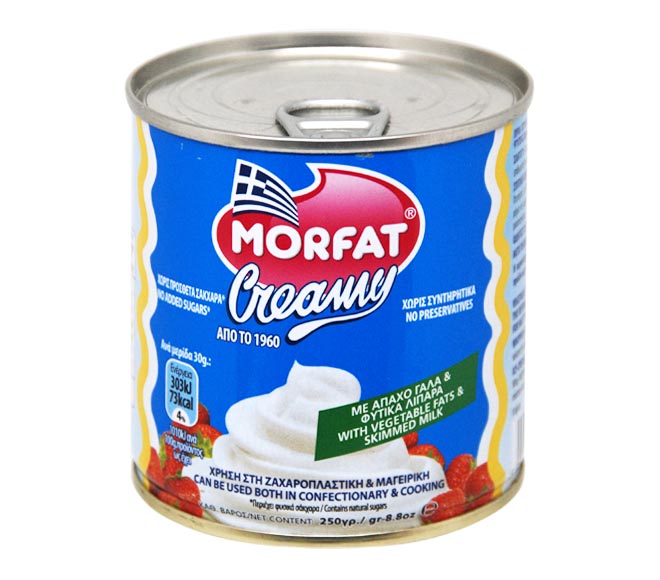 topping cream MORFAT creamy 250g