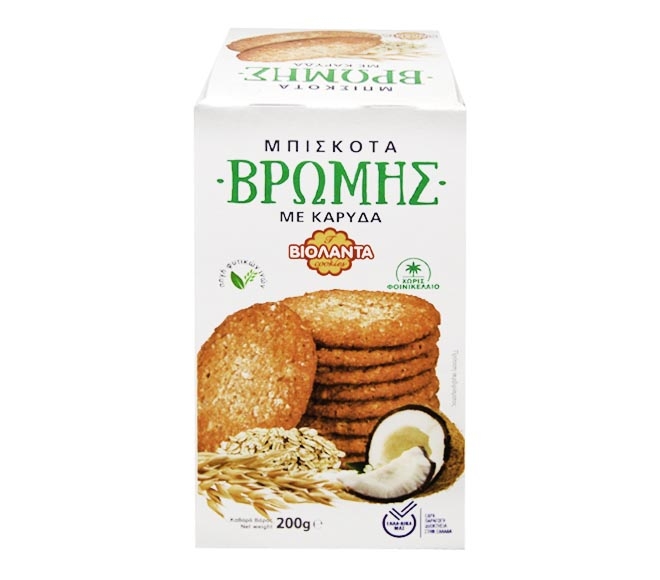 VIOLANTA oat cookies 200g – coconut