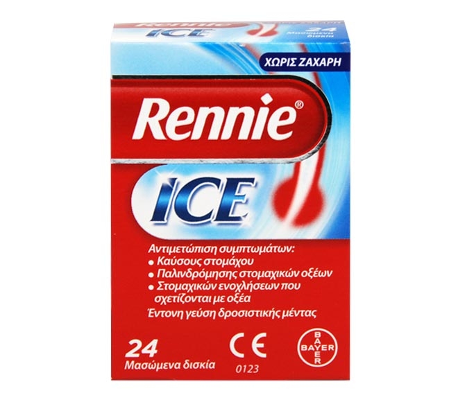 RENNIE tablets ICE 24pcs