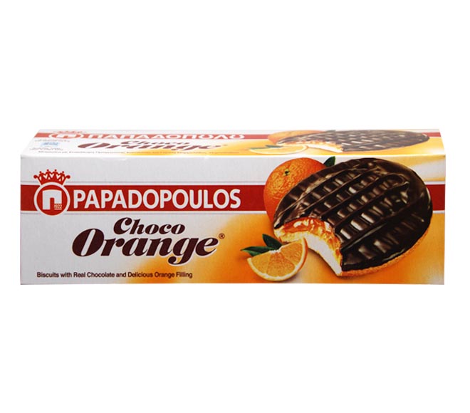PAPADOPOULOS Biscuits choco orange 150g