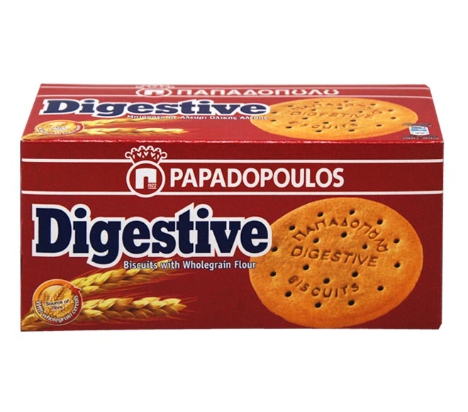 PAPADOPOULOS Digestive with wholegrain flour 250g