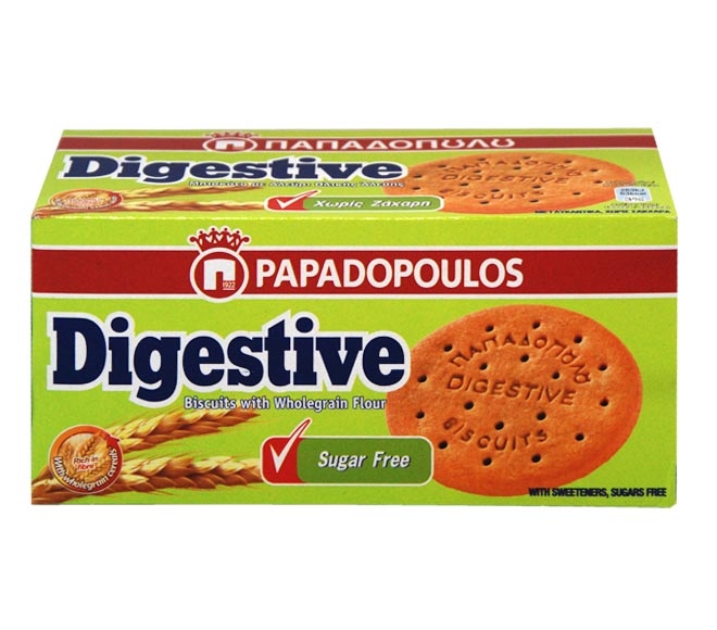PAPADOPOULOS Digestive Sugar Free 250g
