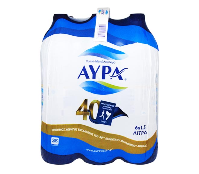 AVRA mineral water 6×1.5L
