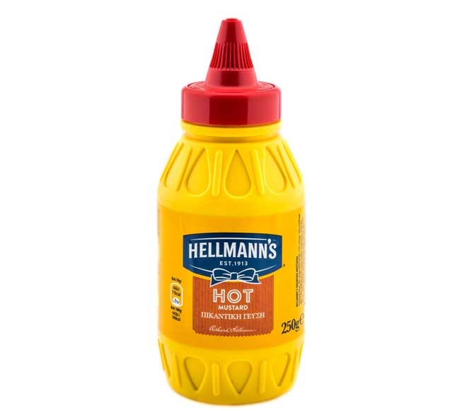 mustard HELMANNS hot 250g
