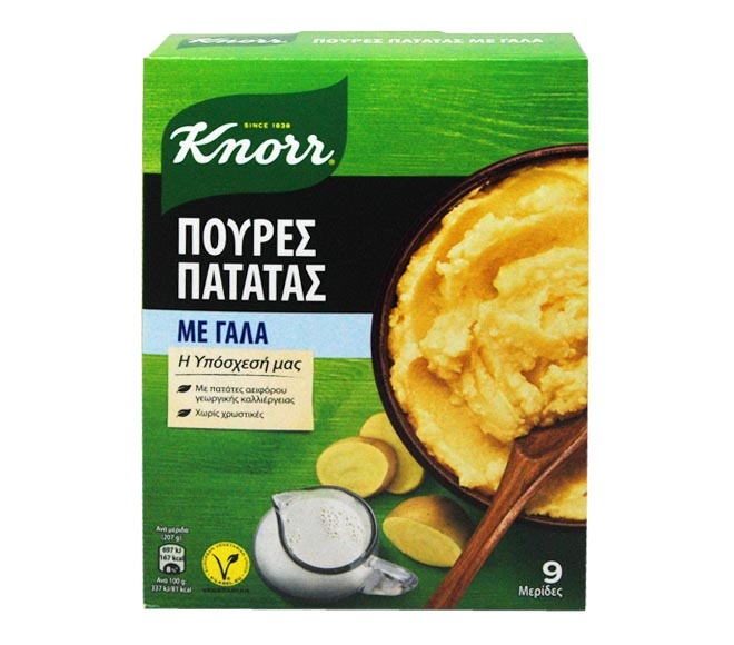 KNORR mashed potatoes with milk 291g