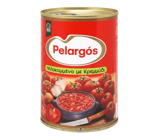 PELARGOS Diced tomatoes with onions 400g