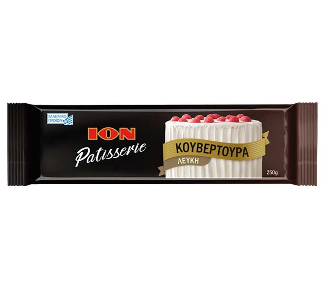 ION couverture patisserie 250g – white chocolate