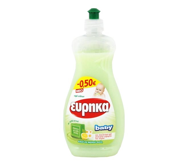 EUREKA baby dishwash liquid 500ml (€0.50 LESS)