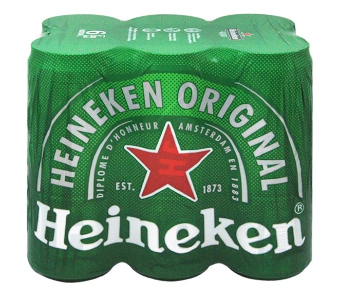 HEINEKEN lager beer 6x330ml