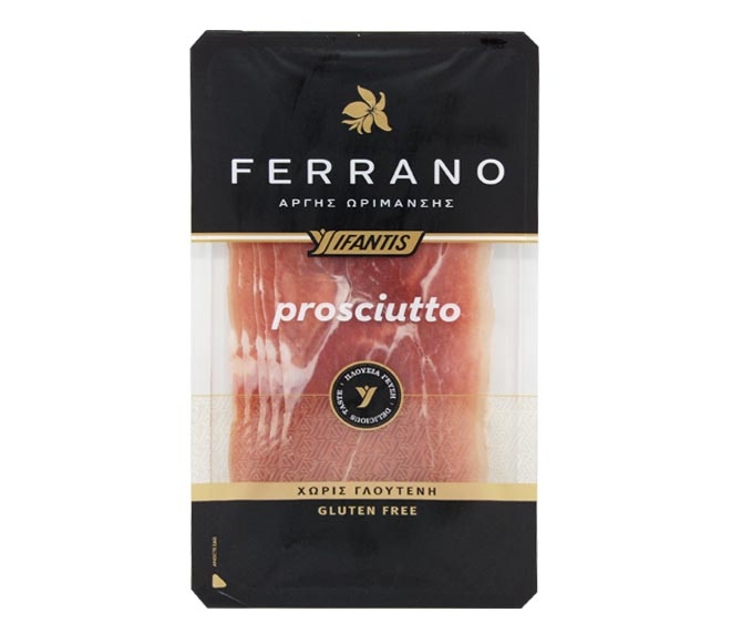 IFANTIS FERRANO Prosciutto slices 80g – Gluten Free