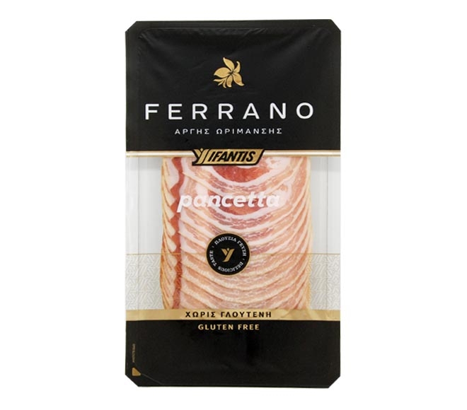 IFANTIS FERRANO Pancetta slices 80g – Gluten Free