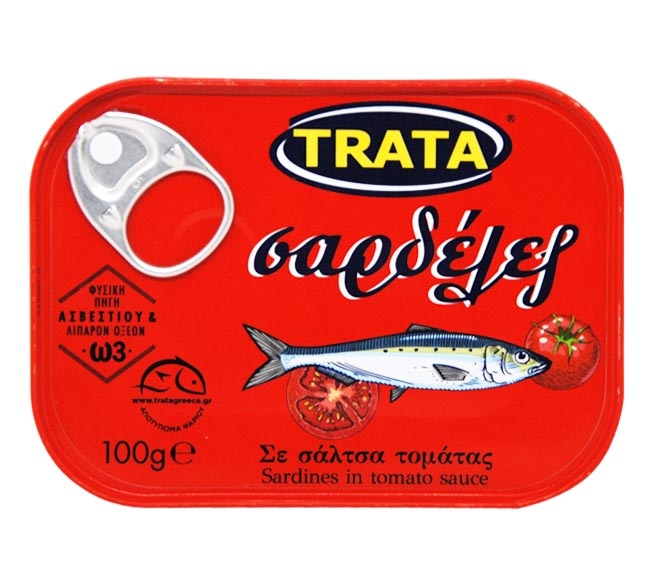 TRATA sardines in tomato sauce 100g