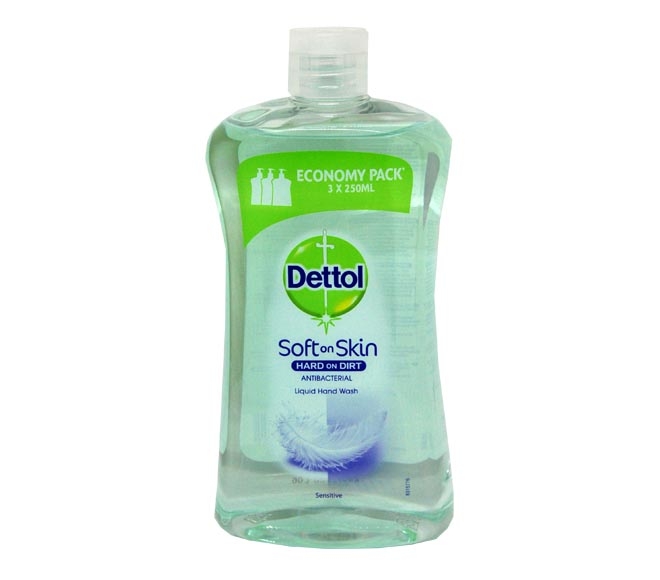 DETTOL Liquid handsoap antibacterial refill 750ml – sensitive