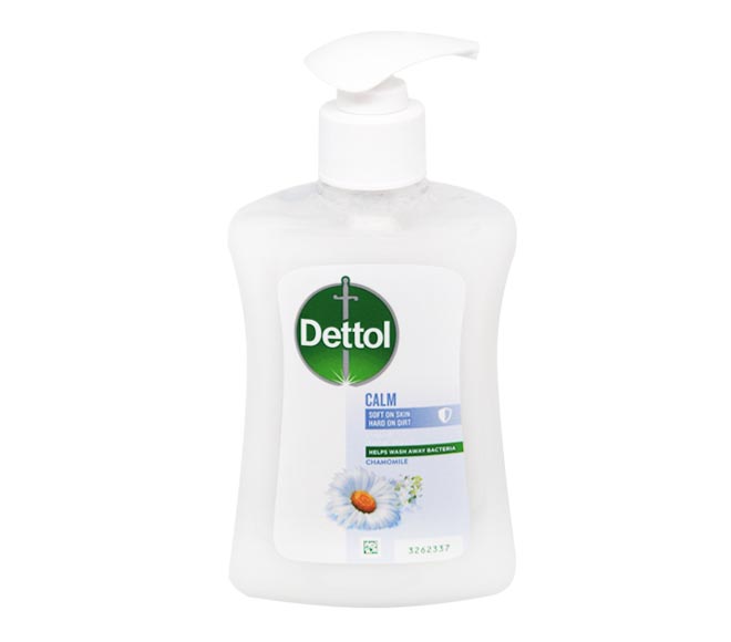 DETTOL Liquid handsoap antibacterial pump 250ml – chamomile