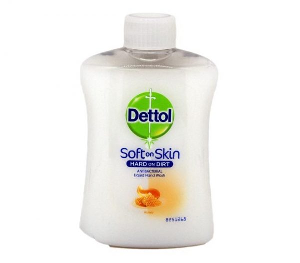 DETTOL Liquid handsoap antibacterial refill 250ml - honey