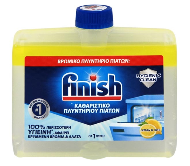 FINISH dishwasher cleaner 250ml – Lemon & Lime
