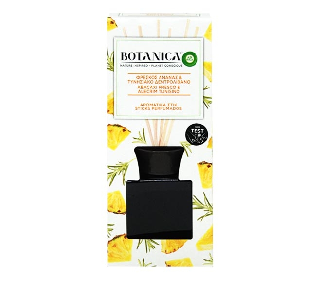 AIR WICK BOTANICA perfumed sticks 80ml – Fresh Pineapple & Tunisian Rosemary