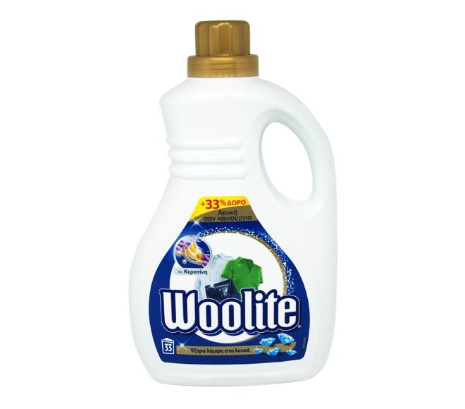 WOOLITE White liquid 33 washes 2L (+33% FREE)