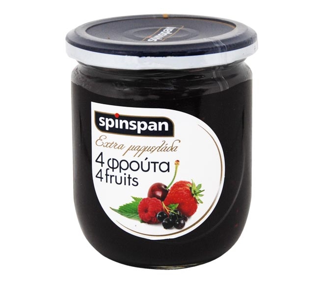jam SPINSPAN 50% 4 Fruits 380g