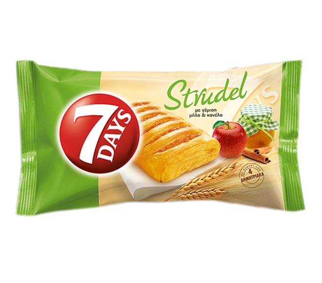 7DAYS Strudel with apple & cinnamon filling 85g