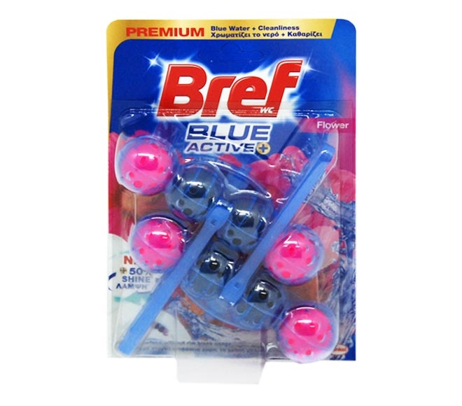 block BREF WC Blue Active 2x50g – Flower
