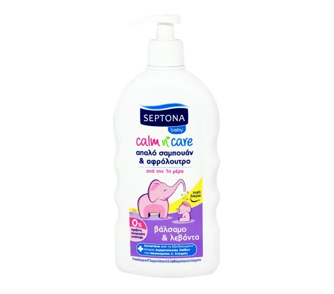 SEPTONA Baby calm n care shampoo & shower gel 500ml – lavender
