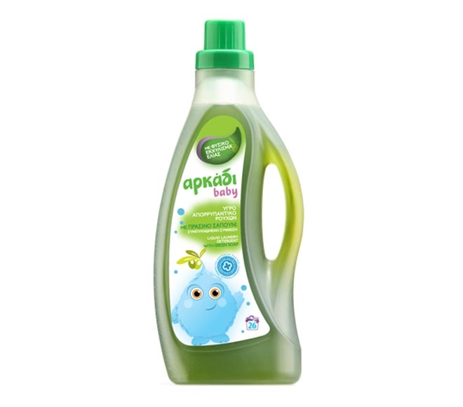 ARKADI Baby liquid laundry detergent with green soap 26 washes 1575ml