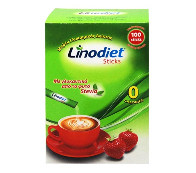 sweetener LINODIET sticks with stevia 100pcs 40g