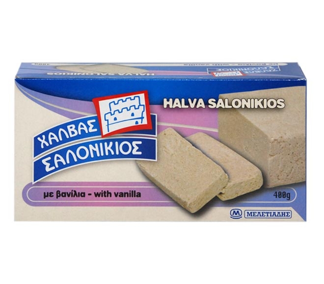 HALVA SALONIKIOS Vanilla flavor 400g