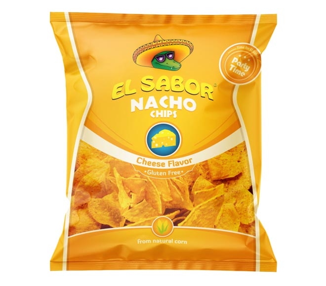 EL SABOR nacho chips 225g – Cheese Flavor (gluten free)