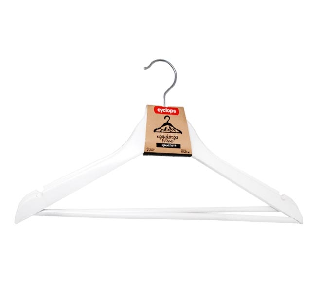 clothes hanger CYCLOPS wooden 2pcs