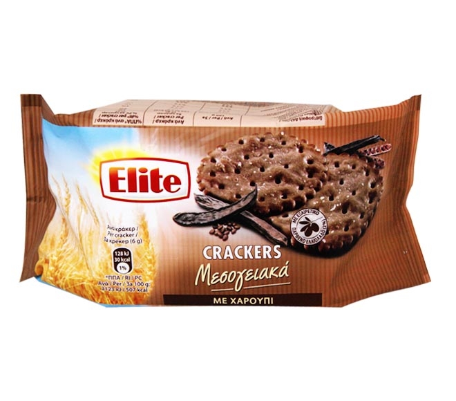 ELITE crackers 105g – Carob