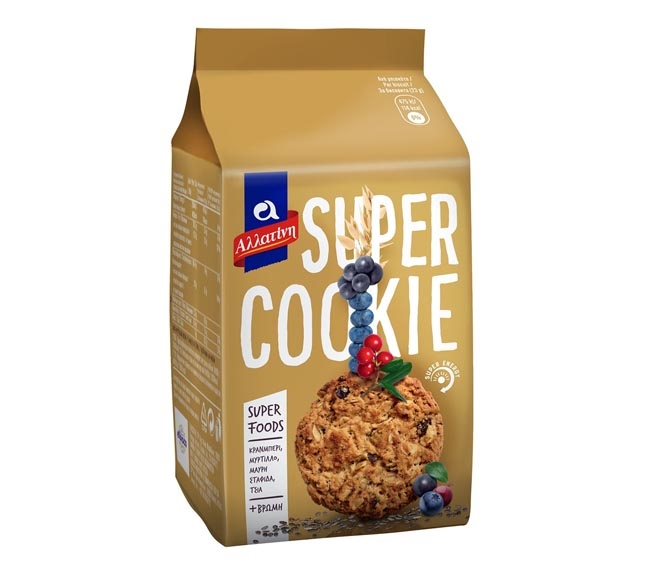 ALLATINI Super Cookie (8cps) 180g – cranberry, blueberry, raisin, chia & oat