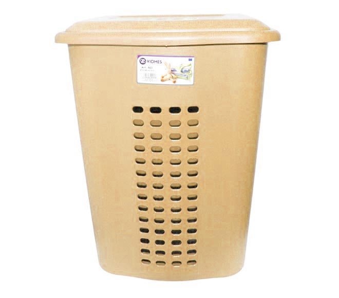 VIOMES laundry basket with lid 52L