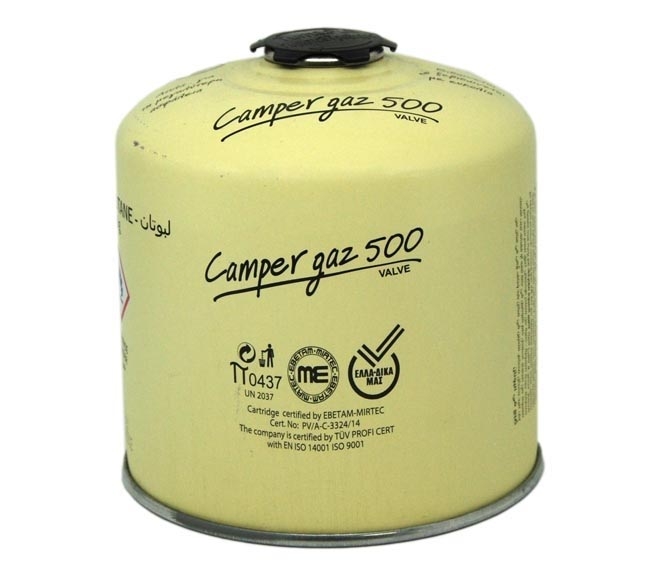 gas CAMPER GAZ 500 Butane valve 500g